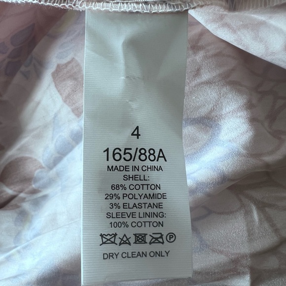 KATE SPADE EXOTIC BLOOM POPLIN DRESS - Picture 5 of 7